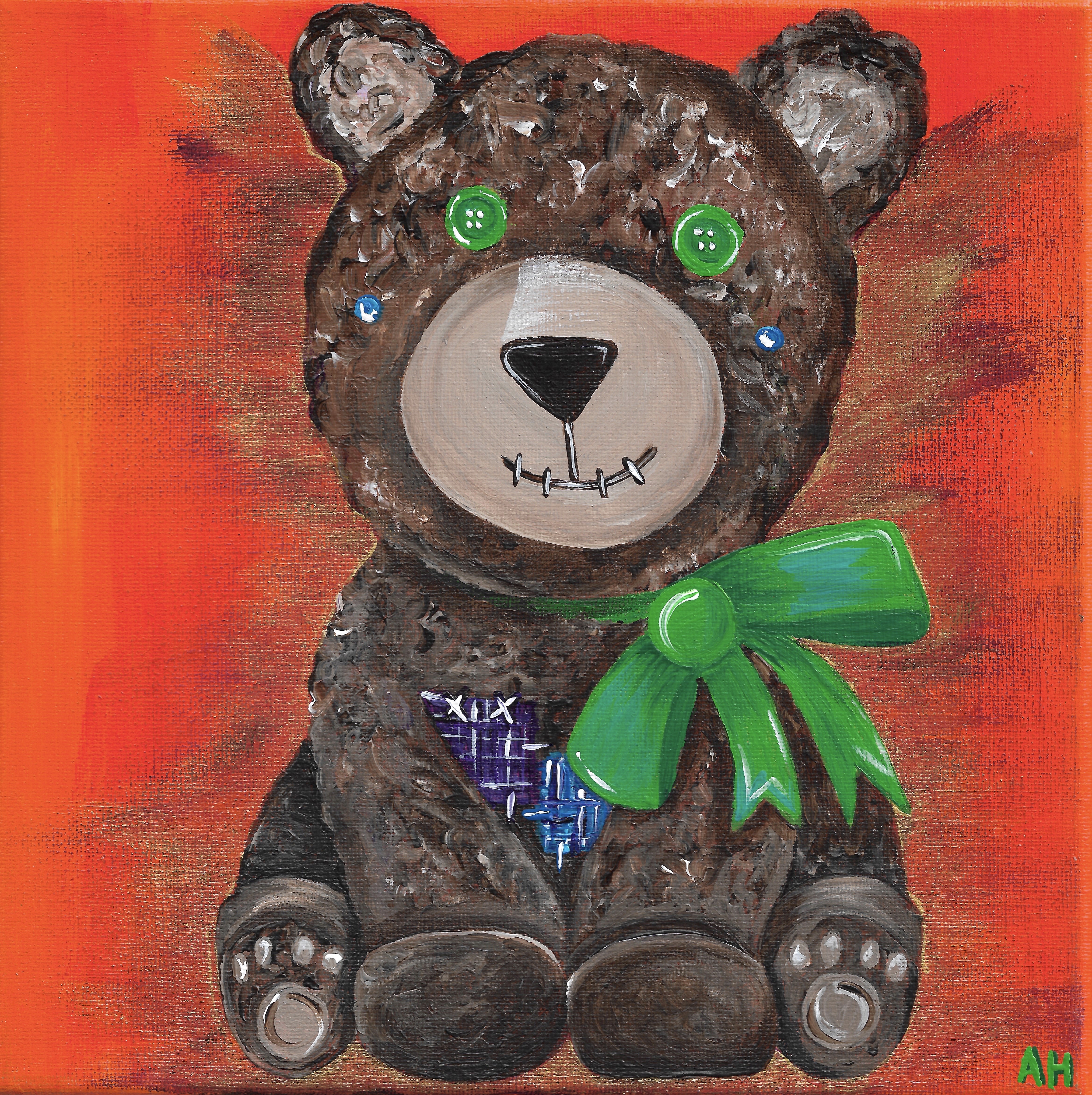 painting of a bear